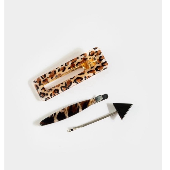 Francesca’s collections kelia mixed shape barrette - Picture 1 of 8